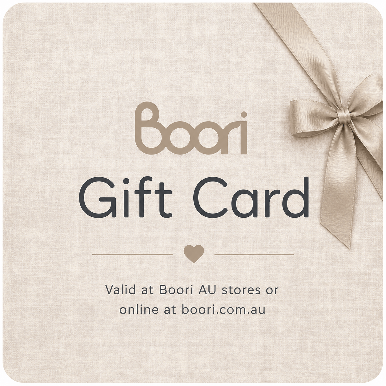 Boori Gift Card