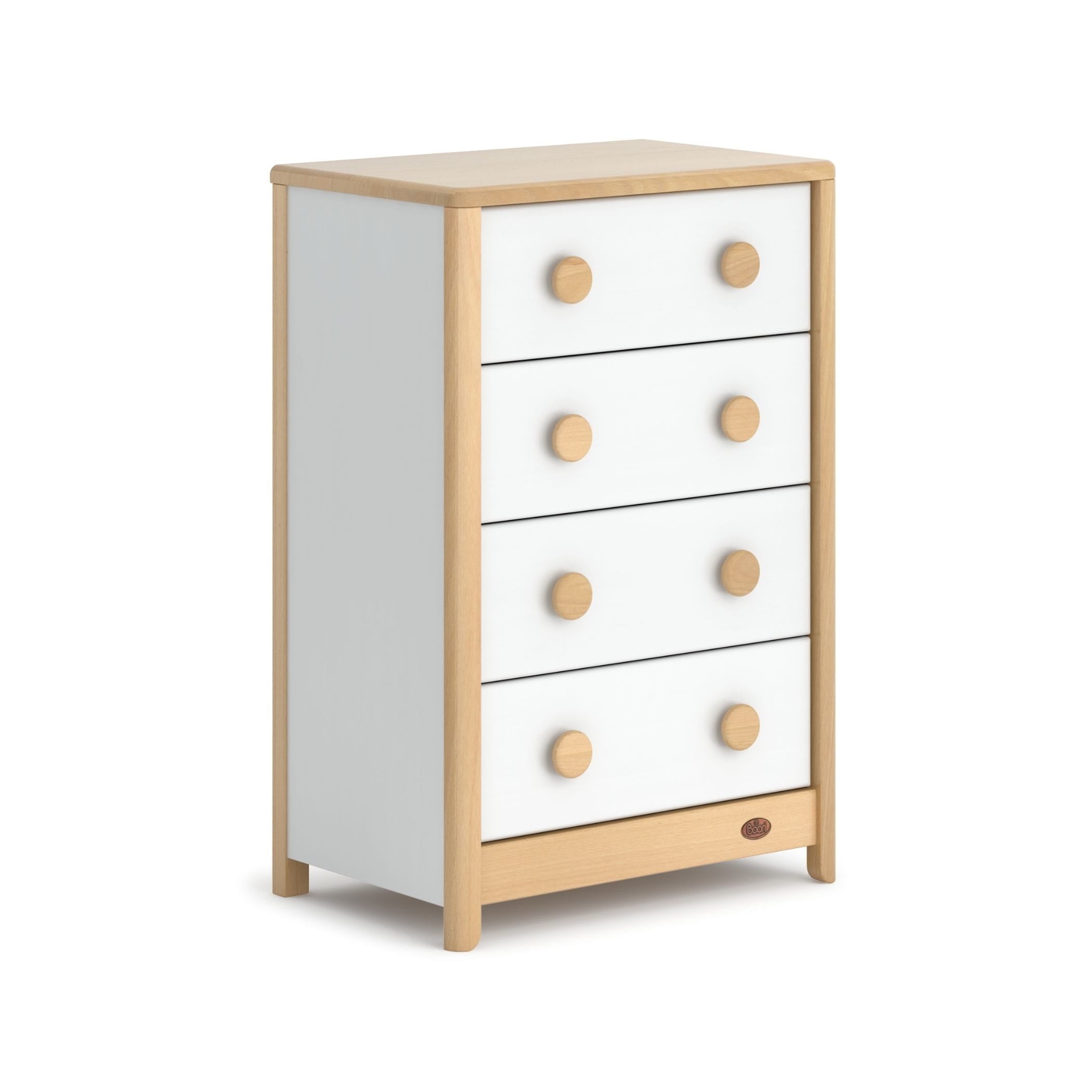 Byron 4 Drawer Chest | Scandi Nursery Dresser