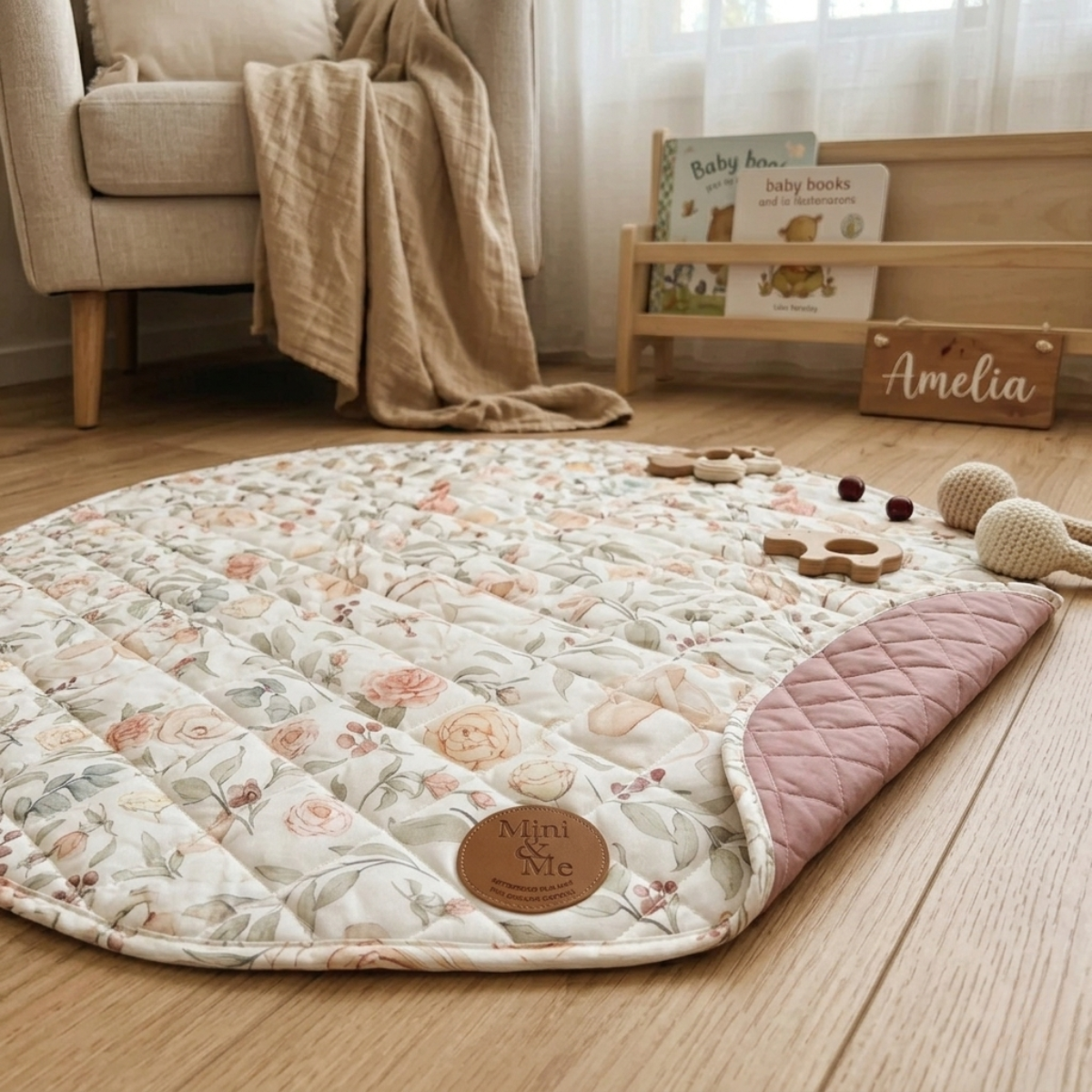 Cuddle Bug Padded Waterproof Playmat - Amelia
