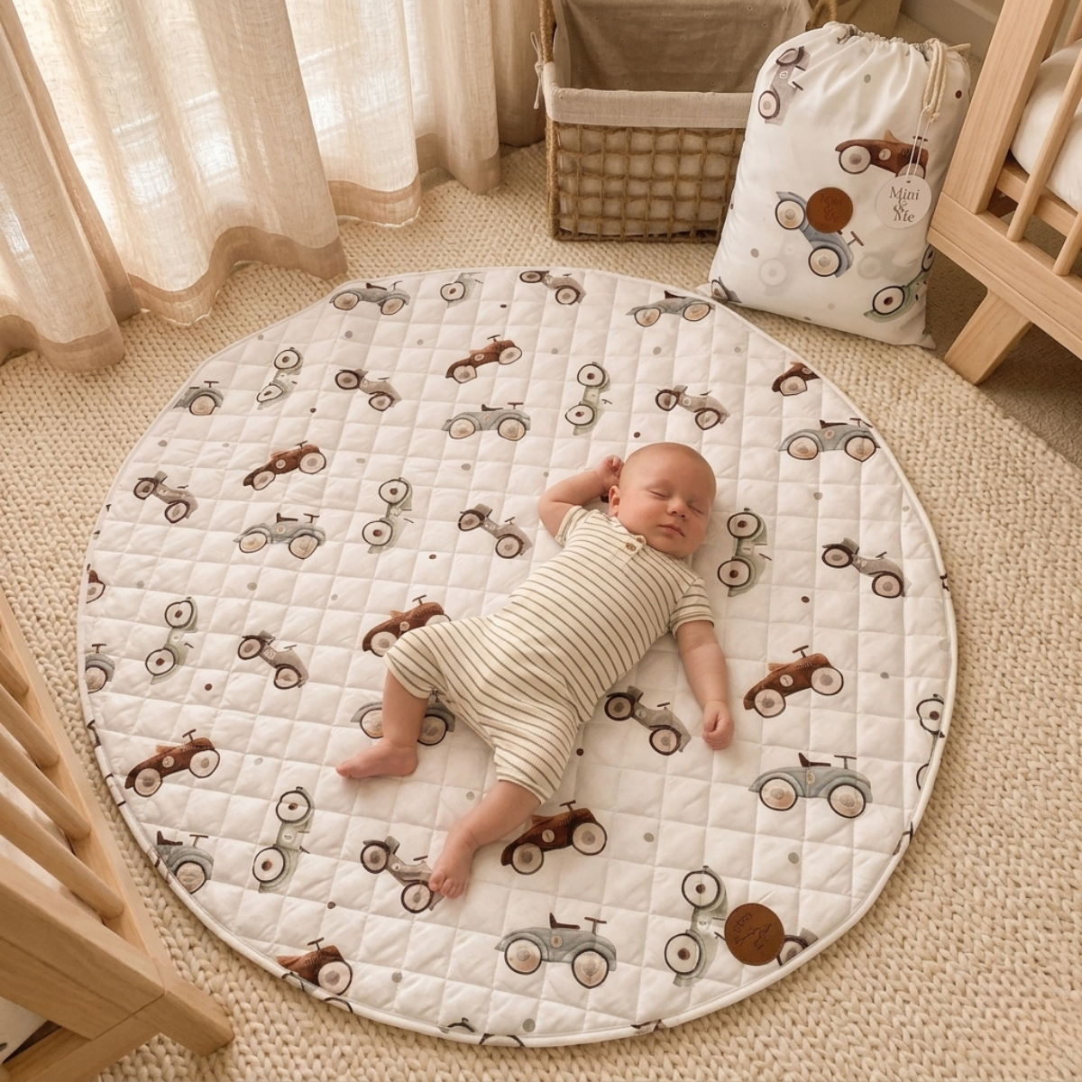 Cuddle Bug Padded Waterproof Playmat - Cars
