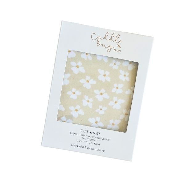 Cuddle Bug Lottie Cot Sheet 137 x 77cm