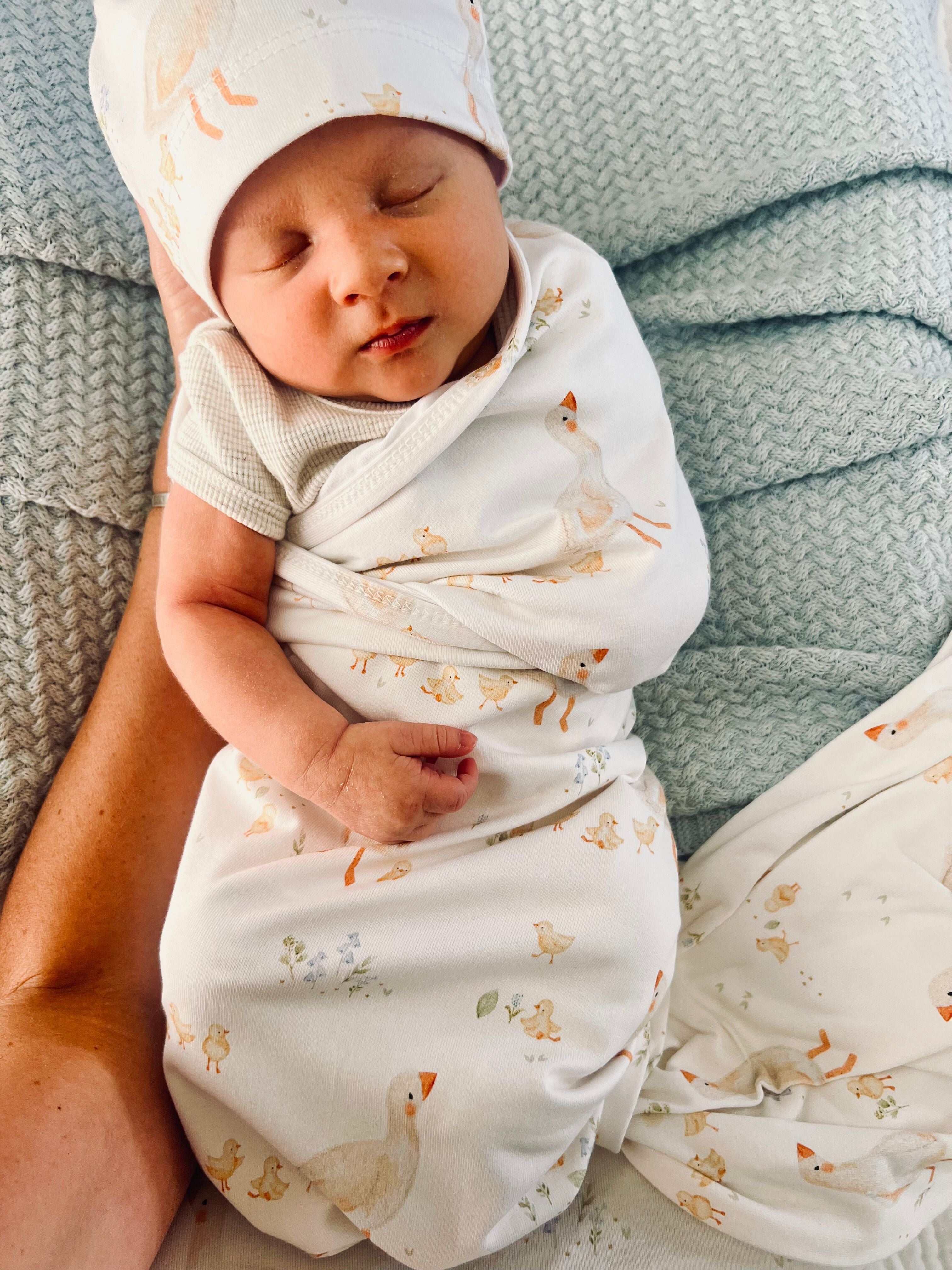 Cuddle Bug Goosey Gander Muslin Swaddle 120 x 120cm