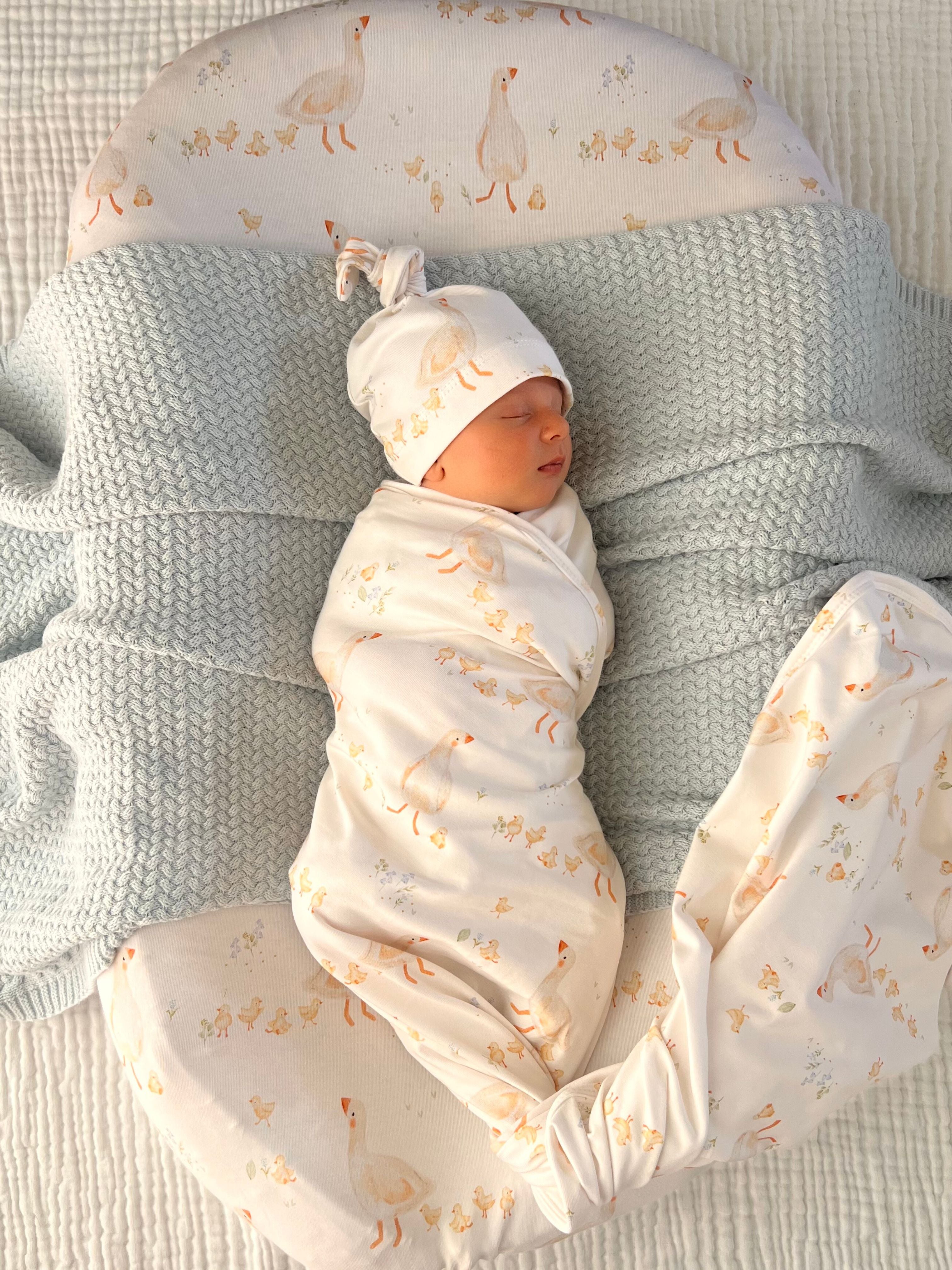 Cuddle Bug Goosey Gander Muslin Swaddle 120 x 120cm