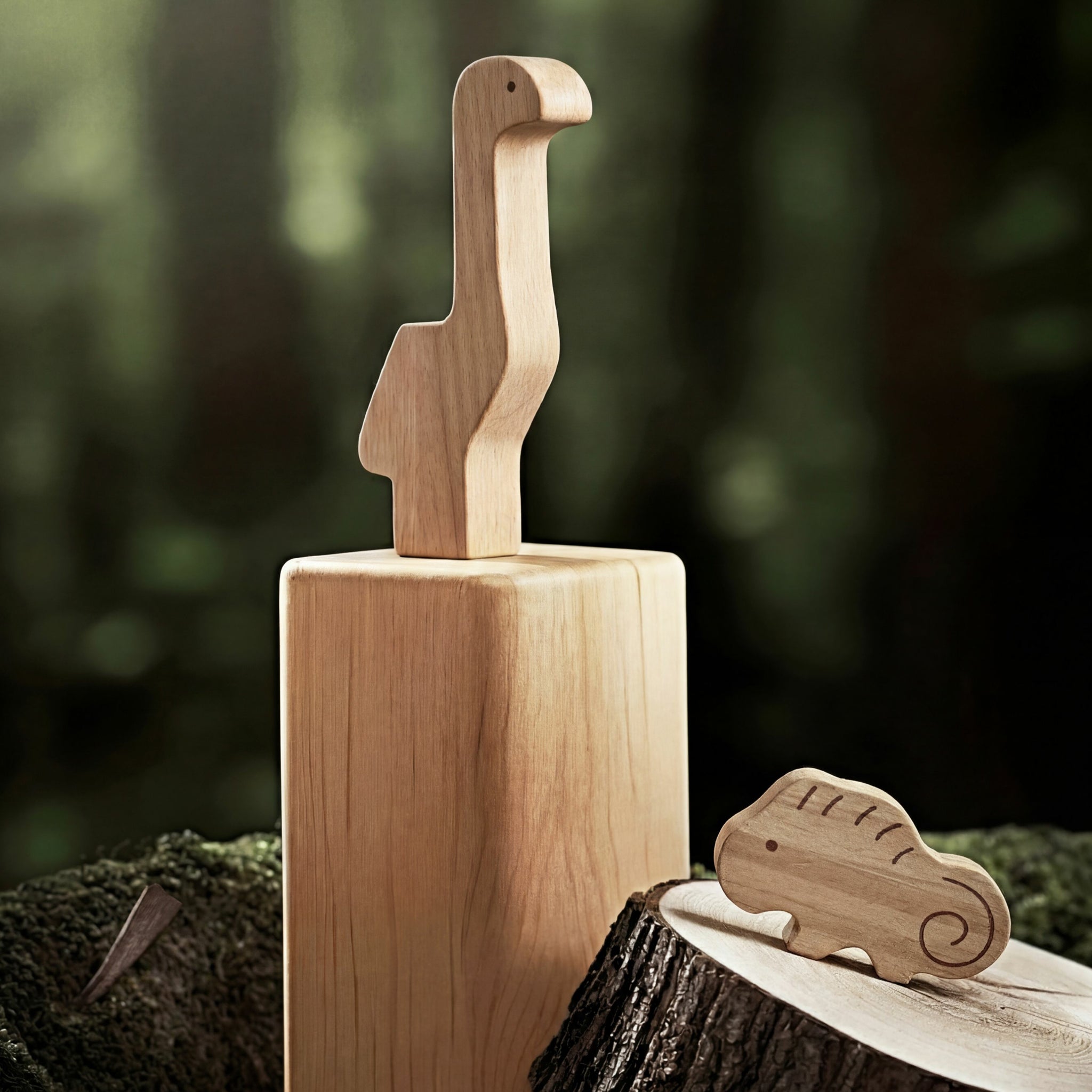Aussie Animal Stacking Blocks - Natural