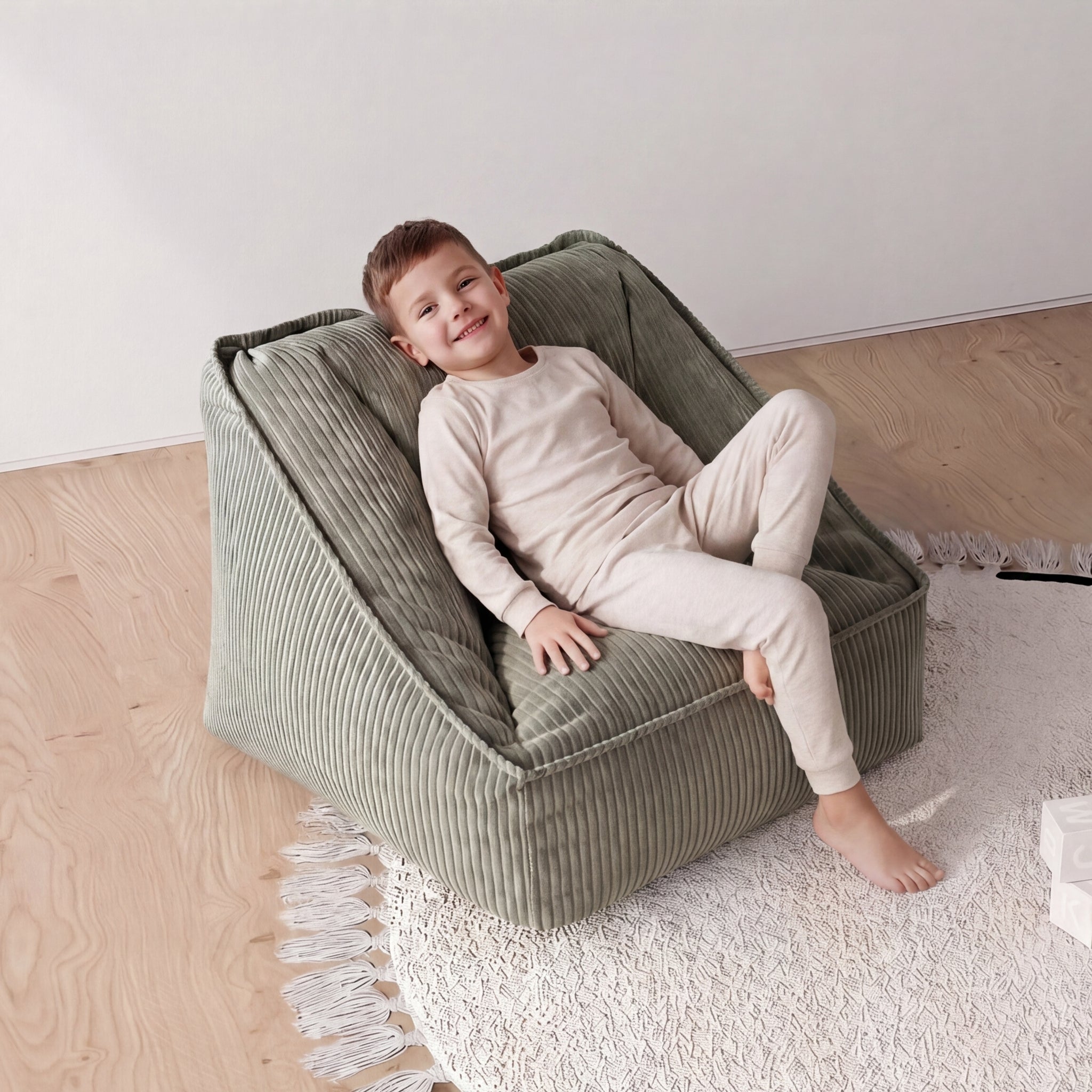 Olli Kids Corduroy Lounge Chair V26