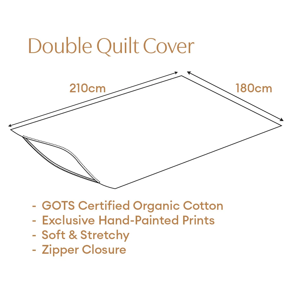 Little Racers Organic Cotton Double Quilt Cover