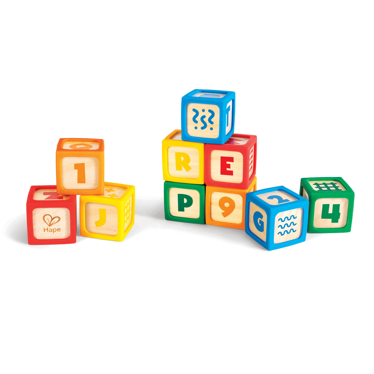 Grip-n-Stack Silicone & Wood Blocks