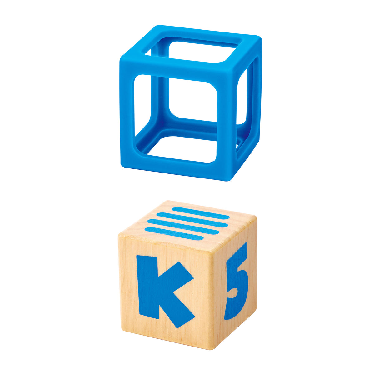 Grip-n-Stack Silicone & Wood Blocks