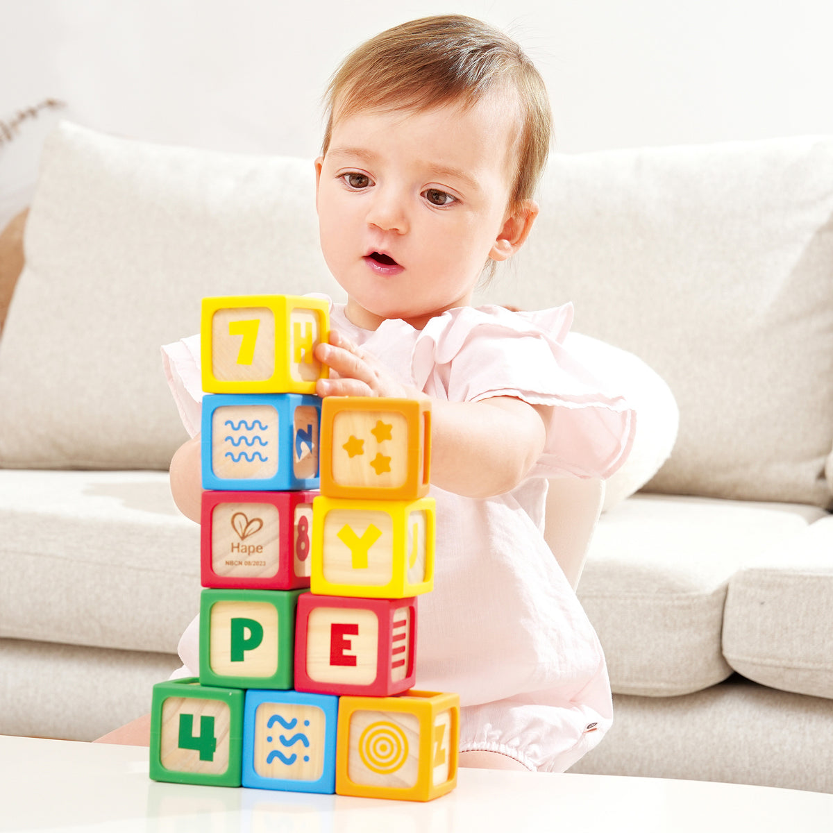 Grip-n-Stack Silicone & Wood Blocks