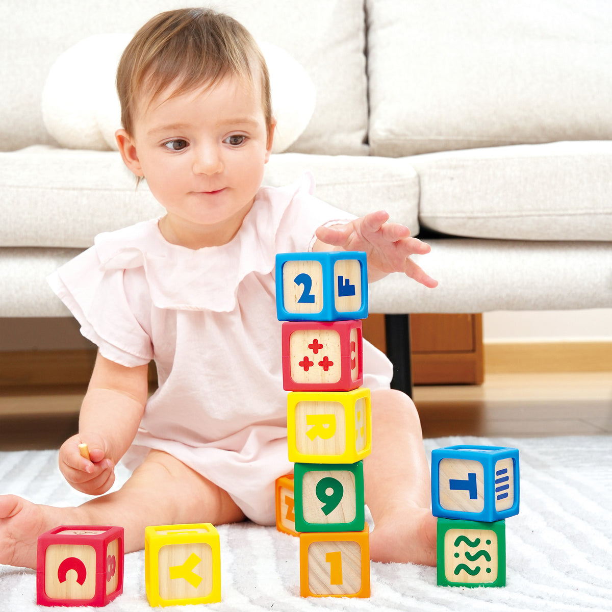 Grip-n-Stack Silicone & Wood Blocks