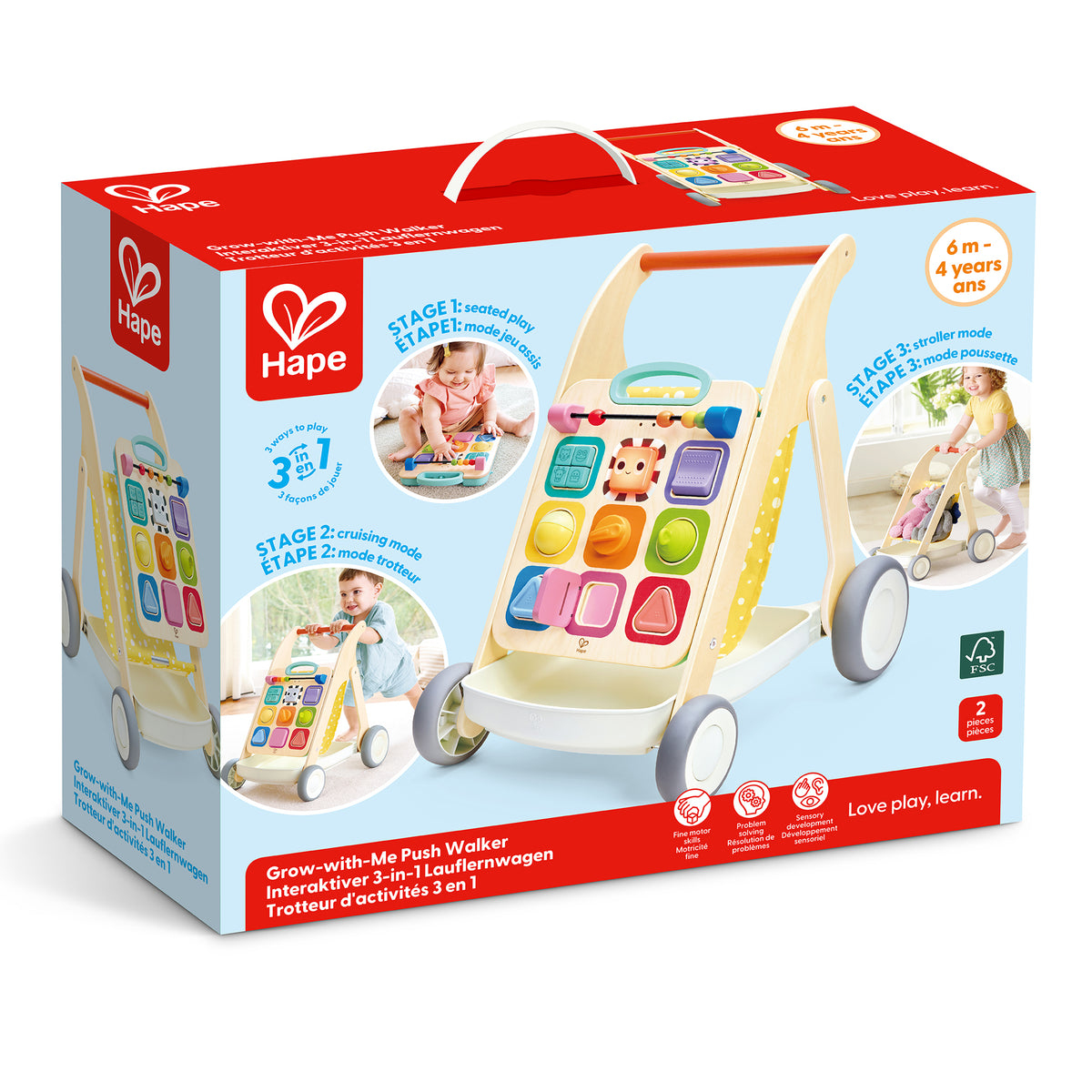 Grow-with-Me Push Walker
