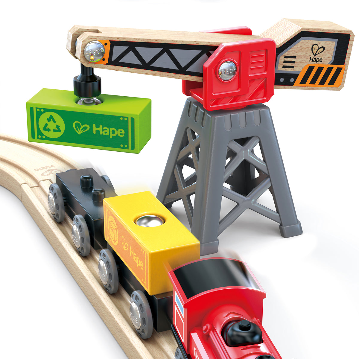Cargo Railway Delivery Loop Track
