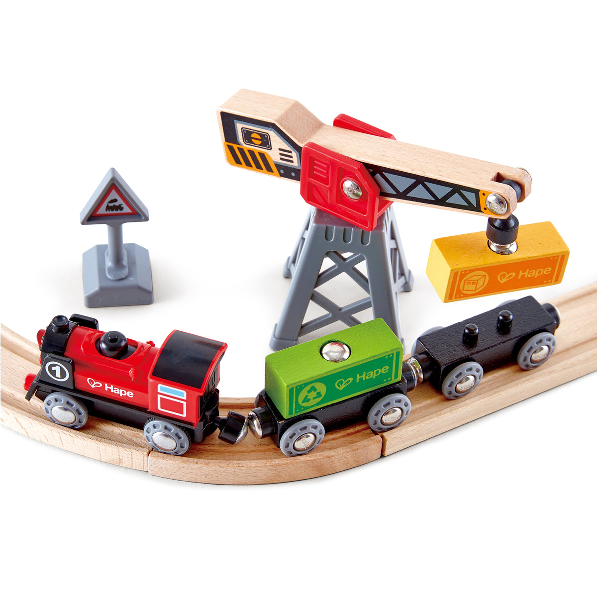 Cargo Railway Delivery Loop Track