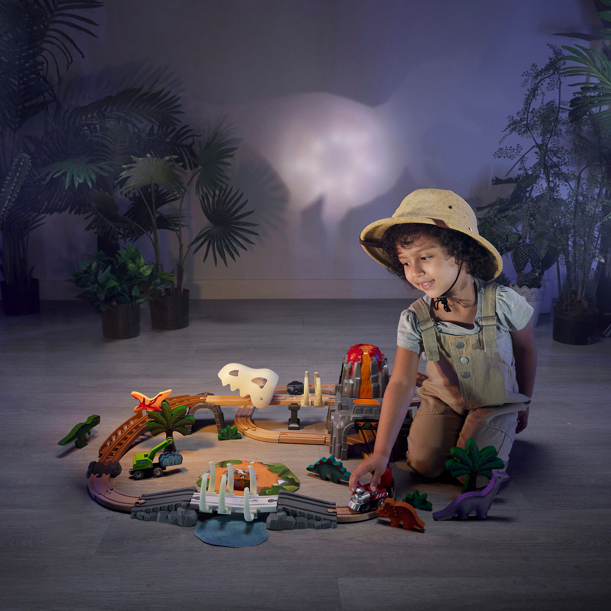 Dino Railway Adventure Set