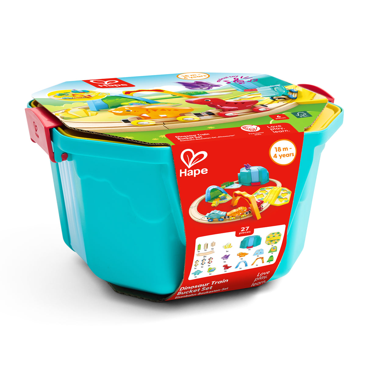 Dinosaur Train Railway Bucket Set