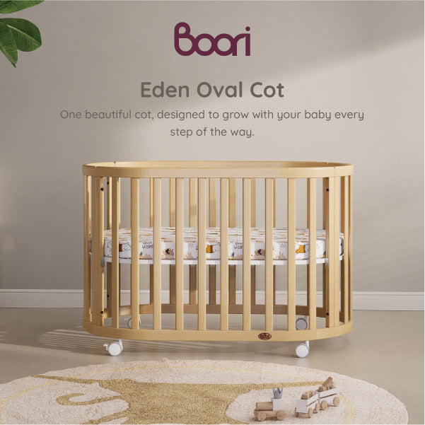 Eden Oval Cot