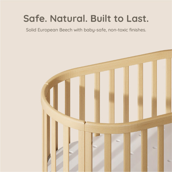 Eden Oval Cot