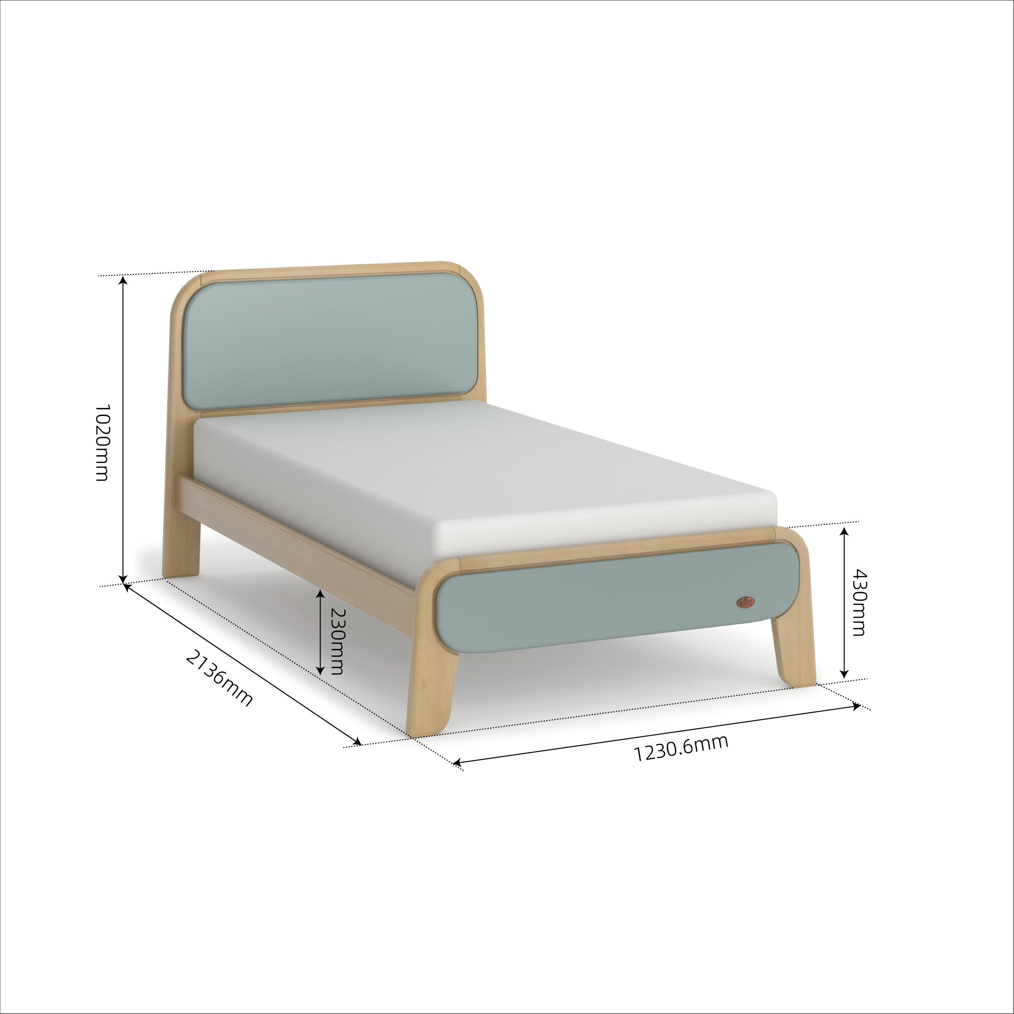 Boori Altona King Single Bed