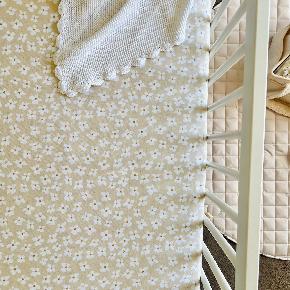 Cuddle Bug Cot Fitted Sheet - Lottie