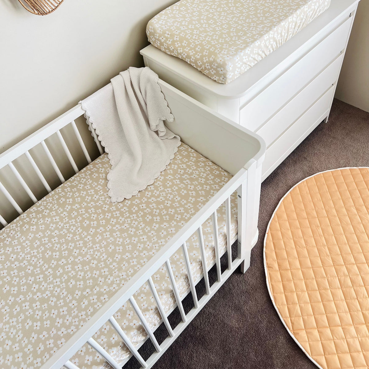 Cuddle Bug Cot Fitted Sheet - Lottie