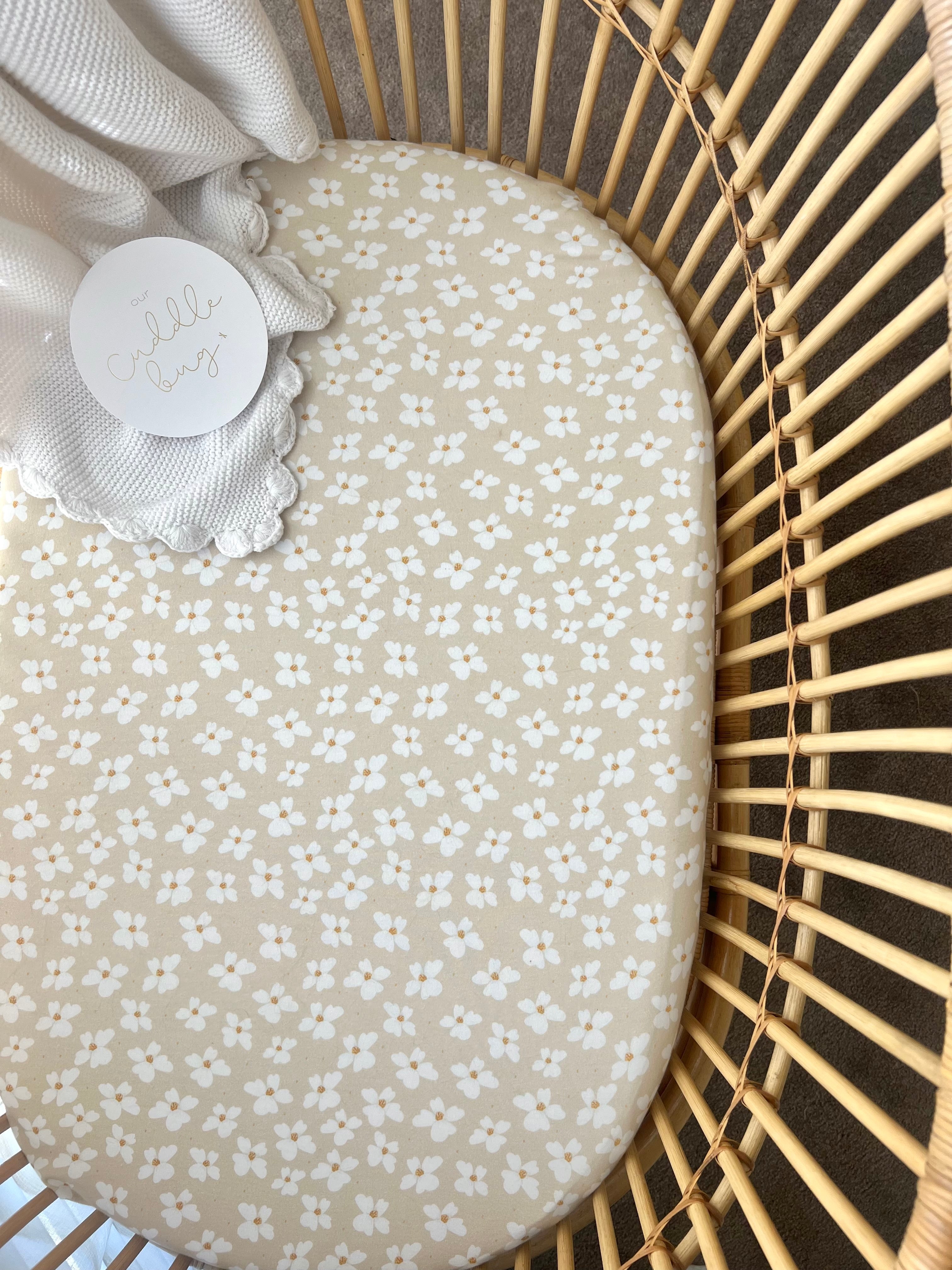 Cuddle Bug Lottie Cot Sheet 137 x 77cm