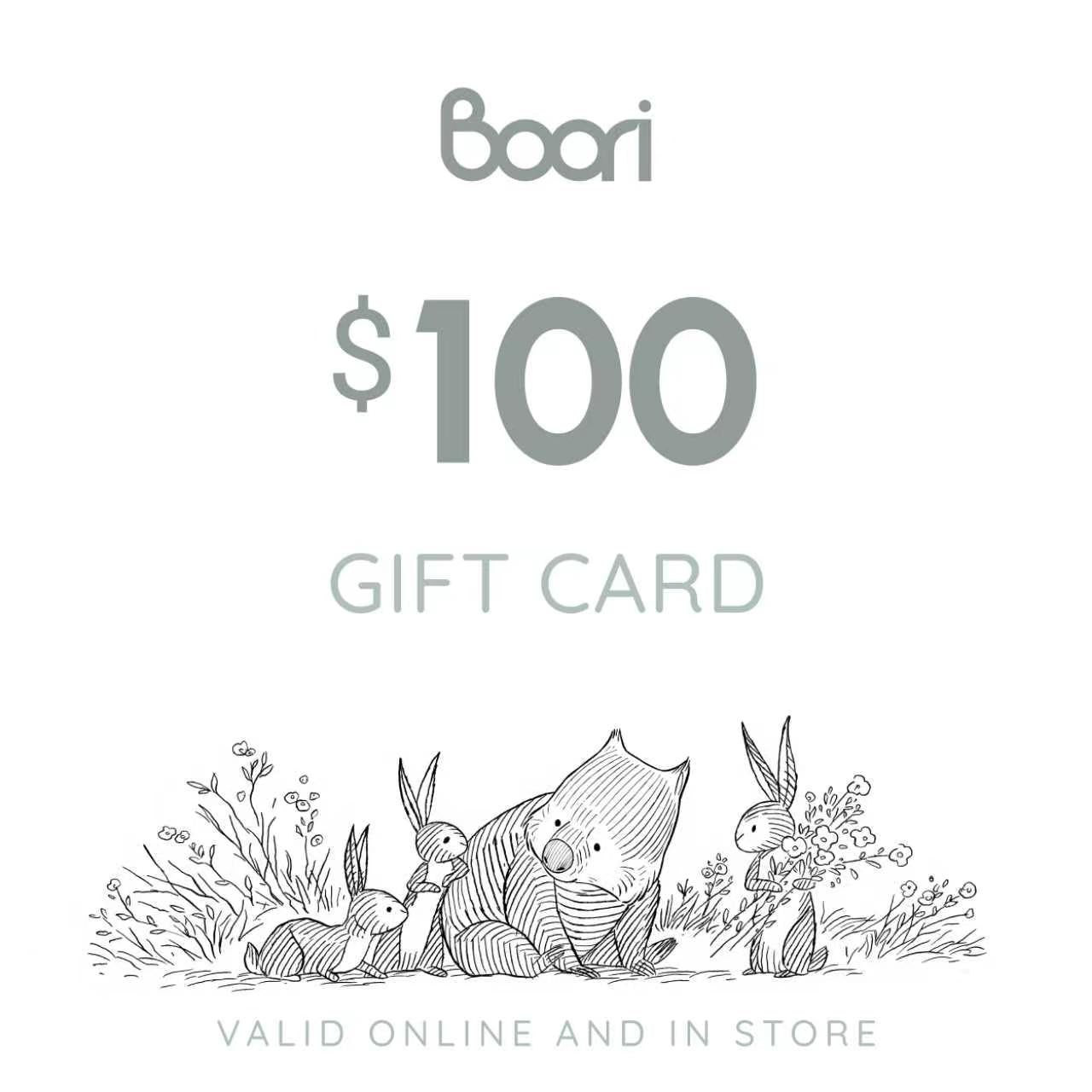 Boori Gift Card