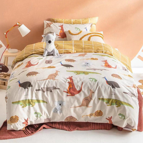 KAS Little Legends Double Bed Quilt Cover Set