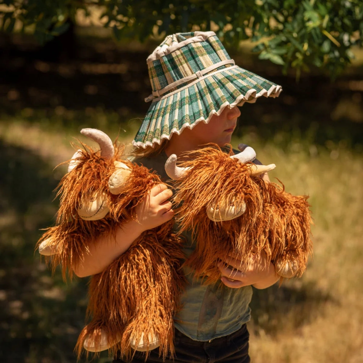 Nana Huchy Heidi the Highland Cow - Rust