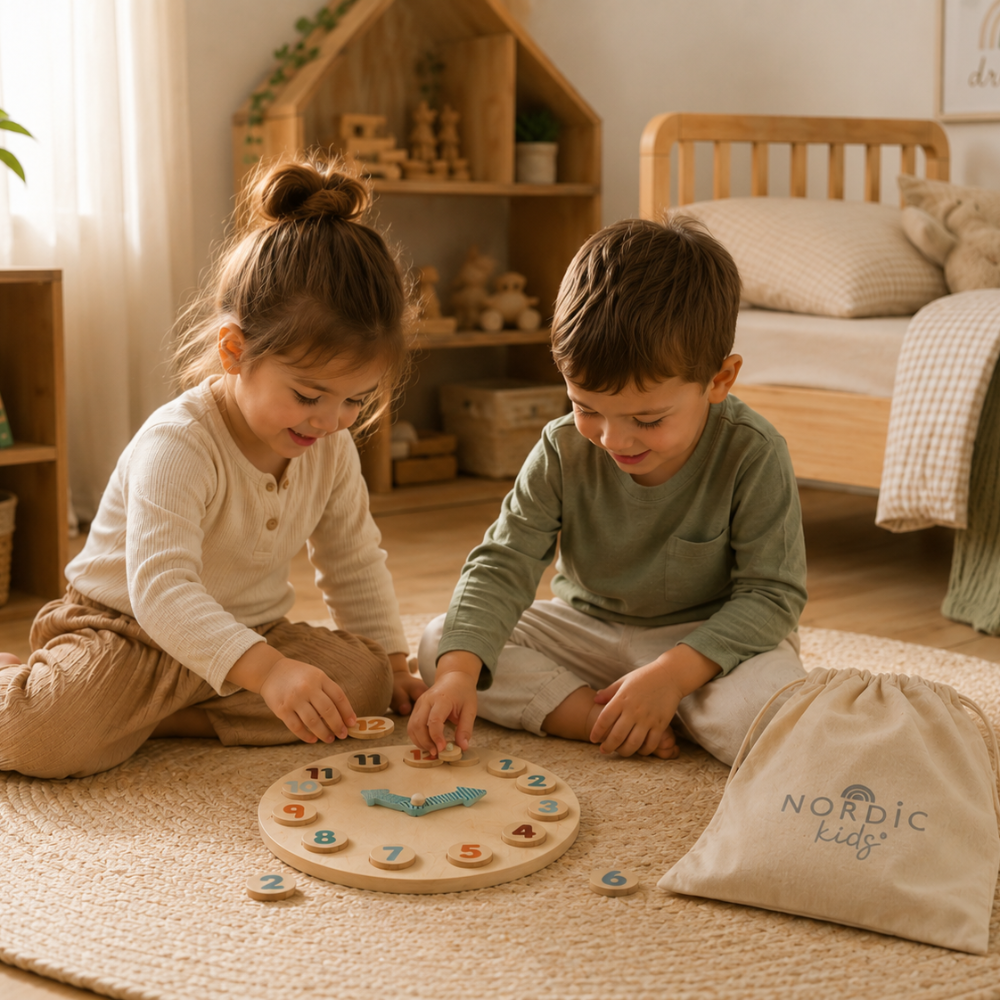 Nordic Kids Clock Puzzle