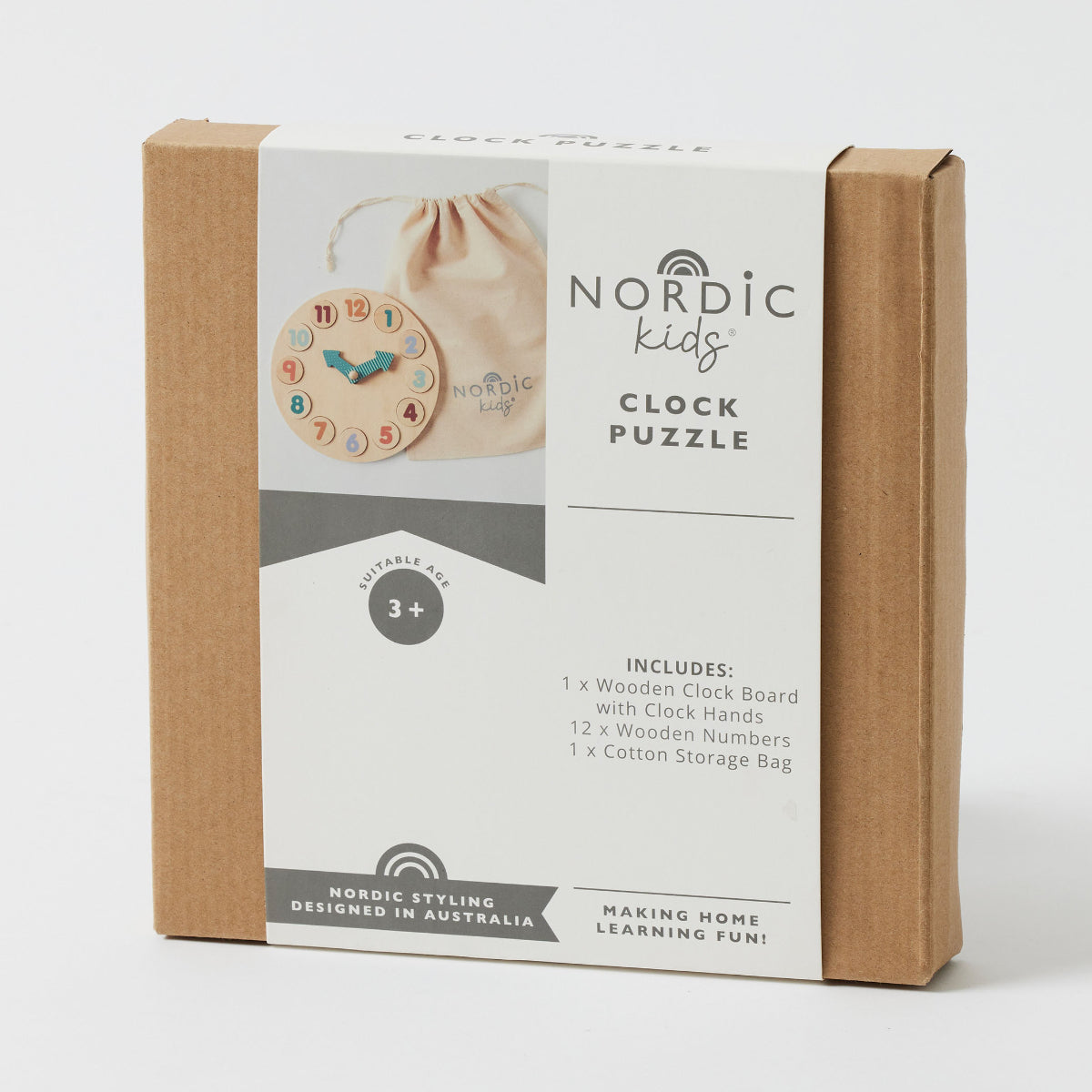 Nordic Kids Clock Puzzle