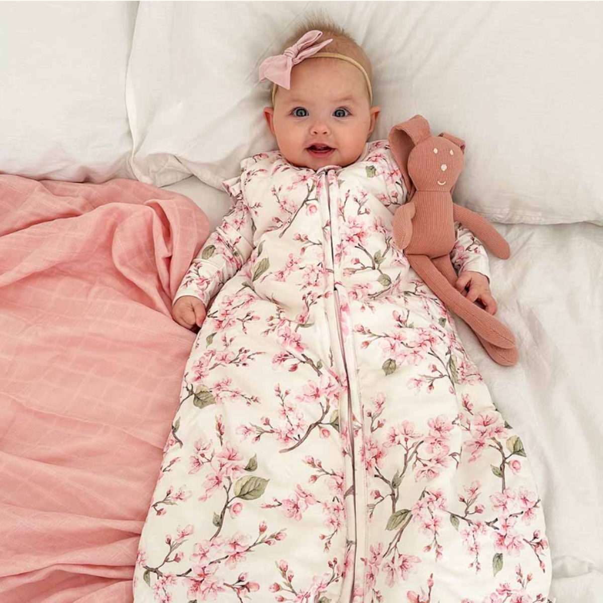 Cherry Blossom Organic Sleeping Bag