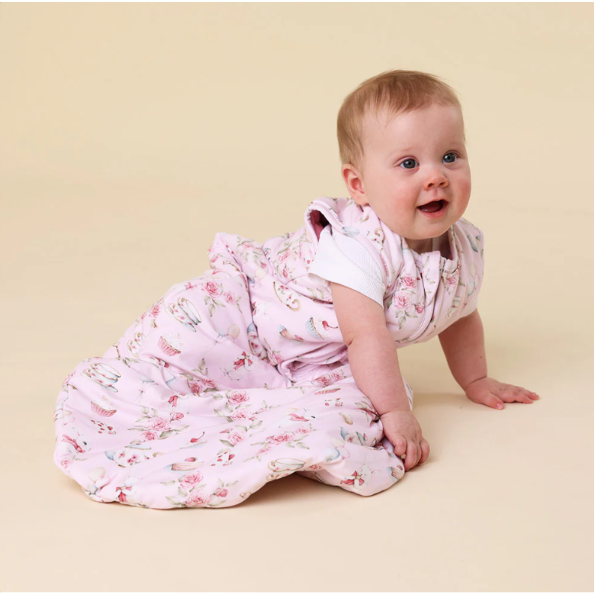 Alice's Tea Party Organic Sleeping Bag 2.5 TOG