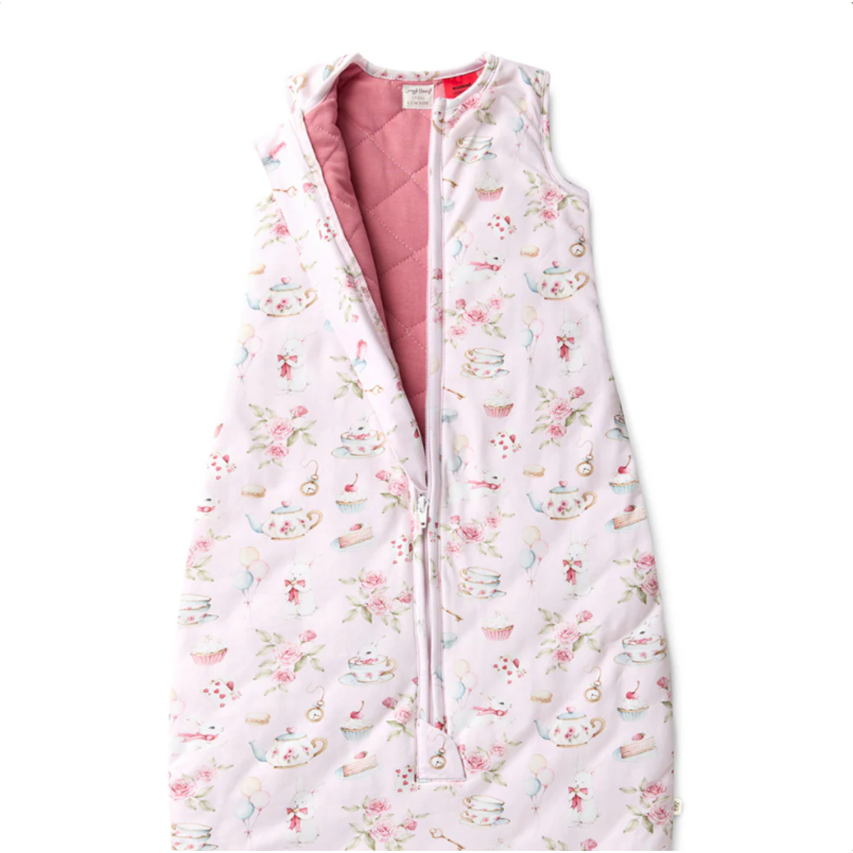 Alice's Tea Party Organic Sleeping Bag