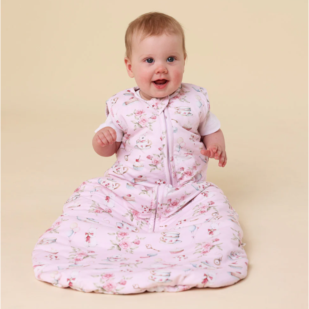 Alice's Tea Party Organic Sleeping Bag 2.5 TOG