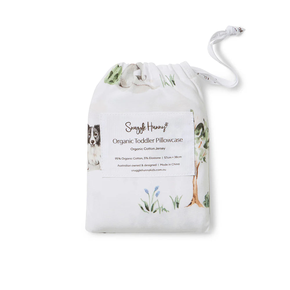 Snuggle Hunny Toddler Pillowcase 57 x 38cm-Dog Park