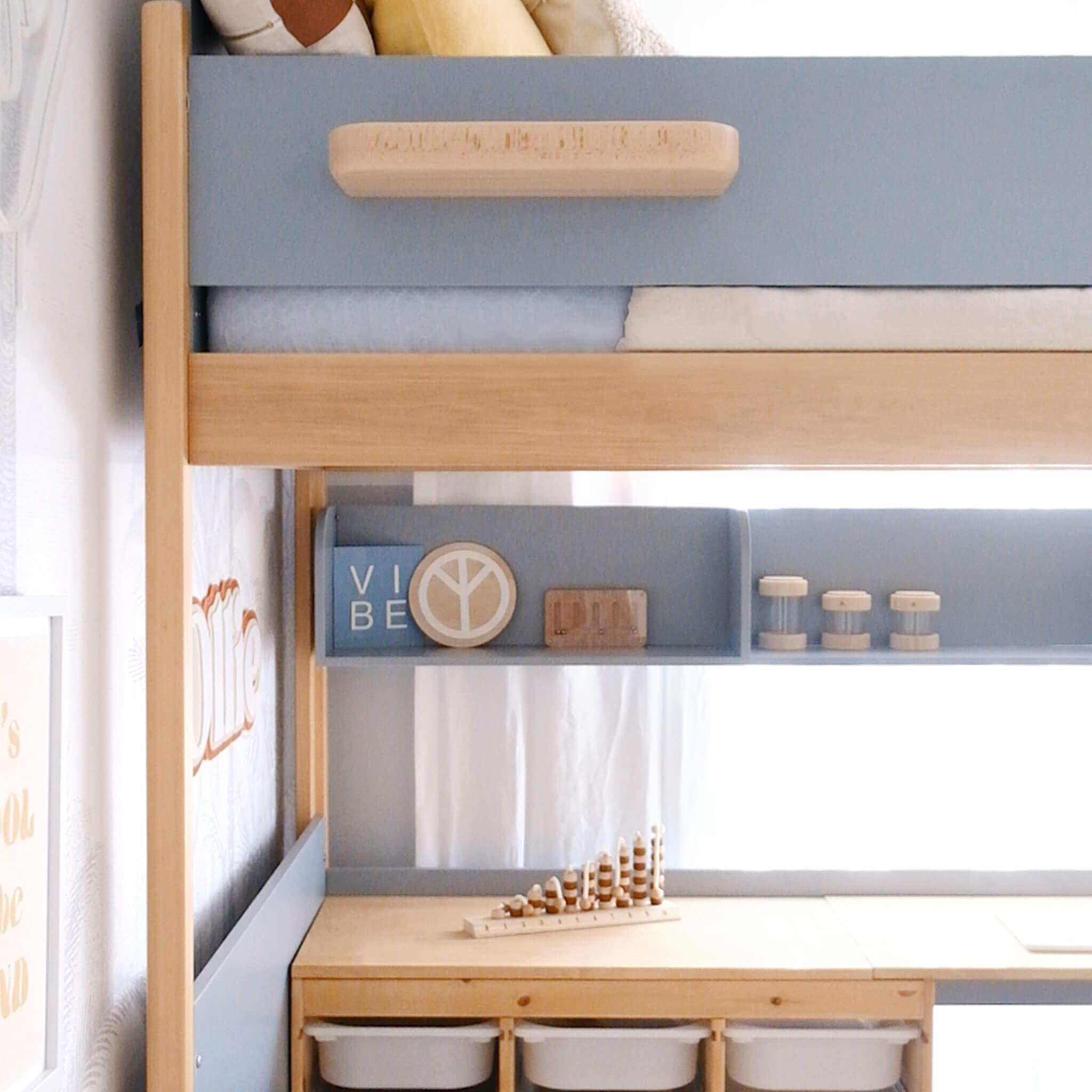 Bookshelf for Natty King Single Bunk/Loft