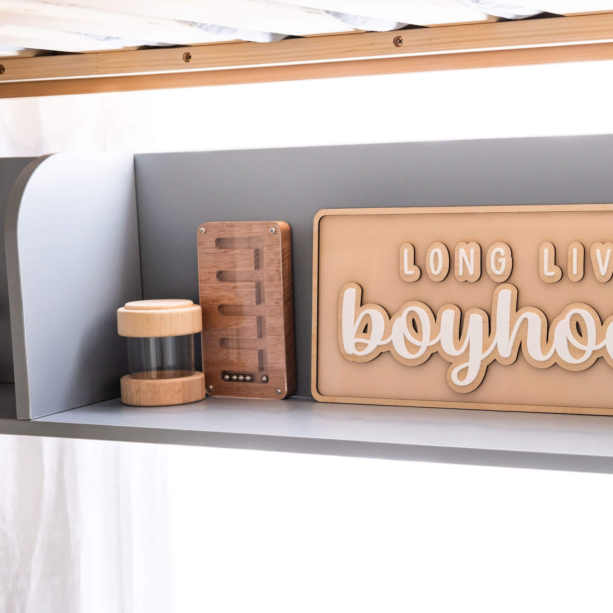 Bookshelf for Natty King Single Bunk/Loft