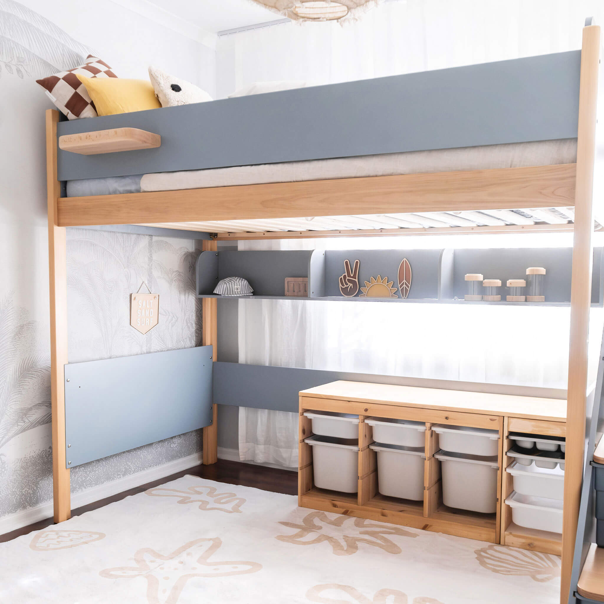 Bookshelf for Natty King Single Bunk/Loft