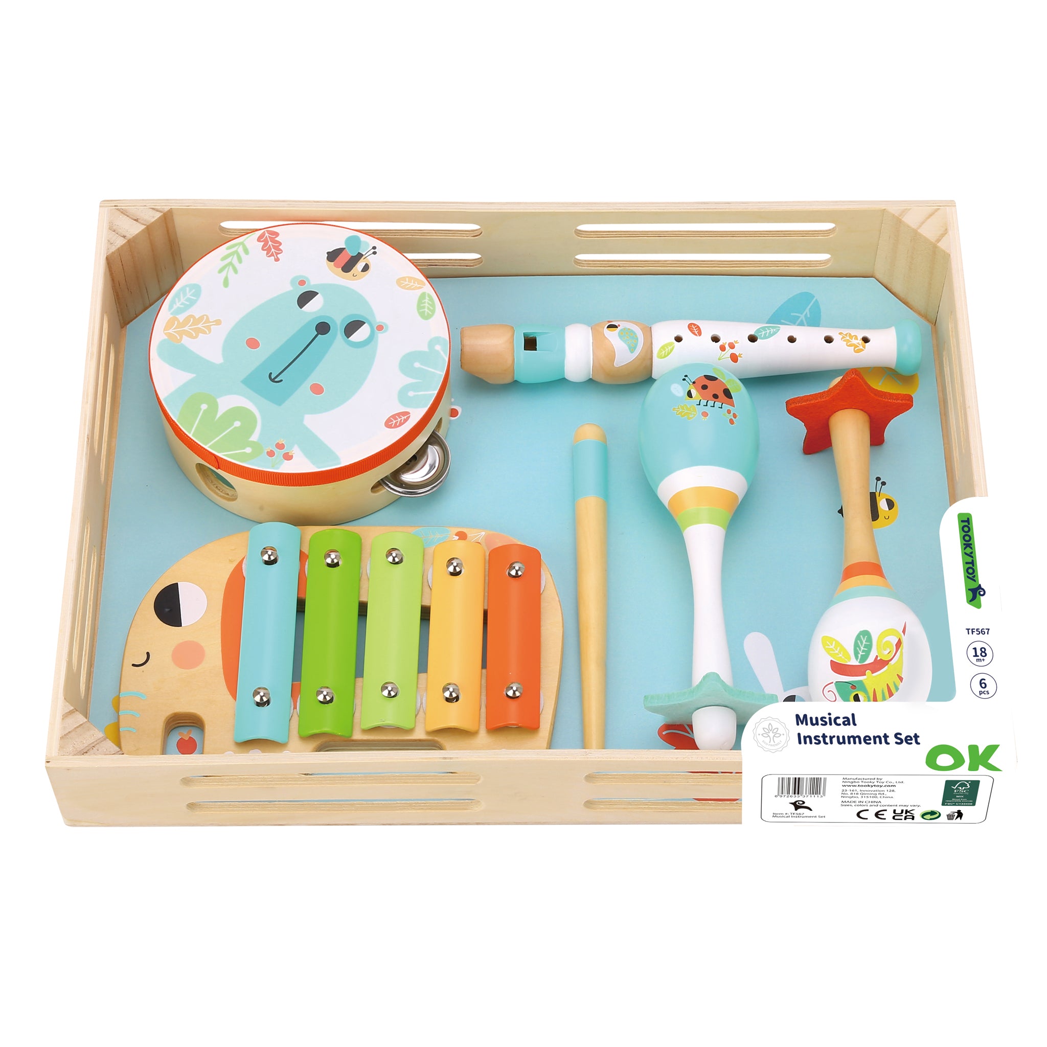 Tooky Toy Music Instrument Set
