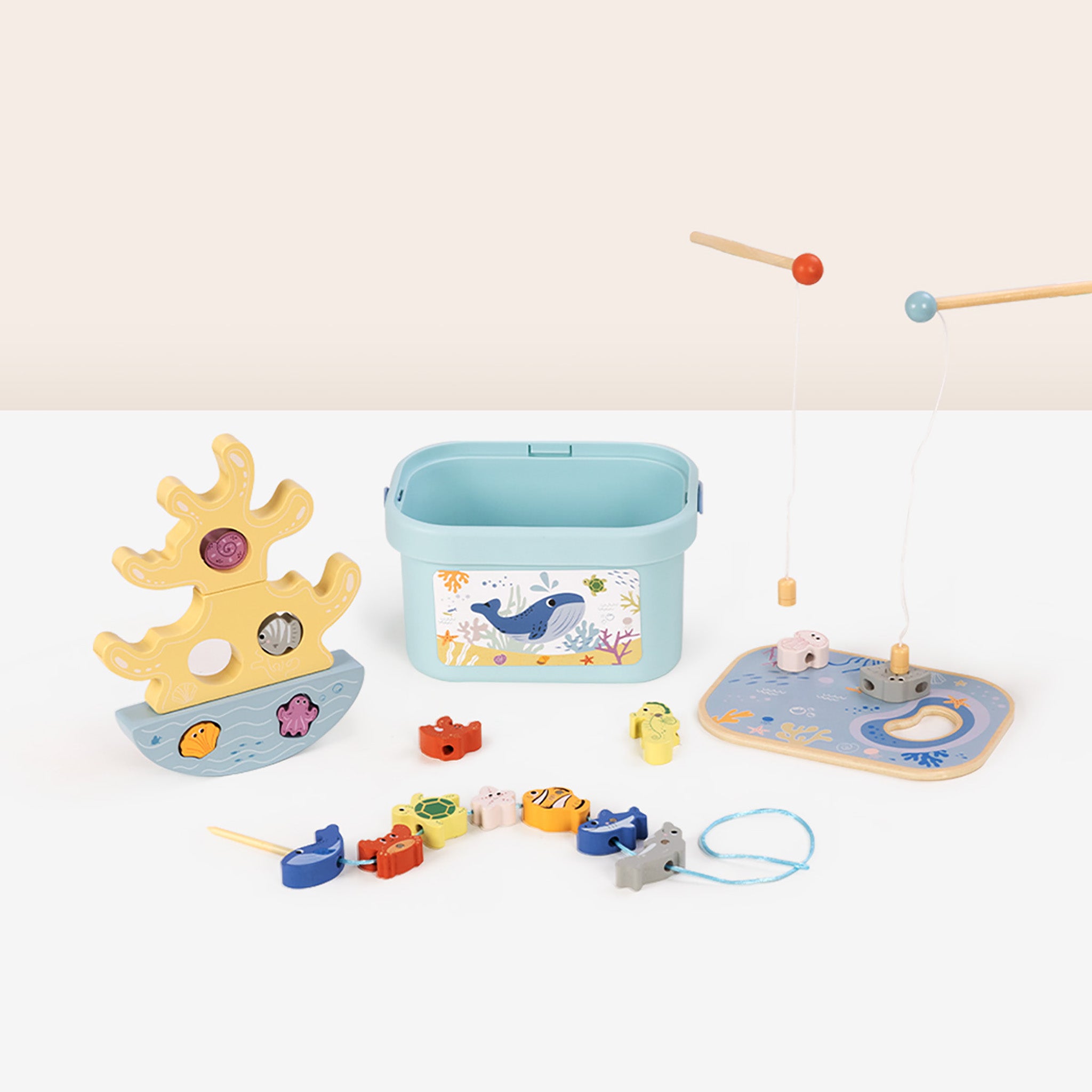 Tooky Toy 3 In 1 Fishing Box