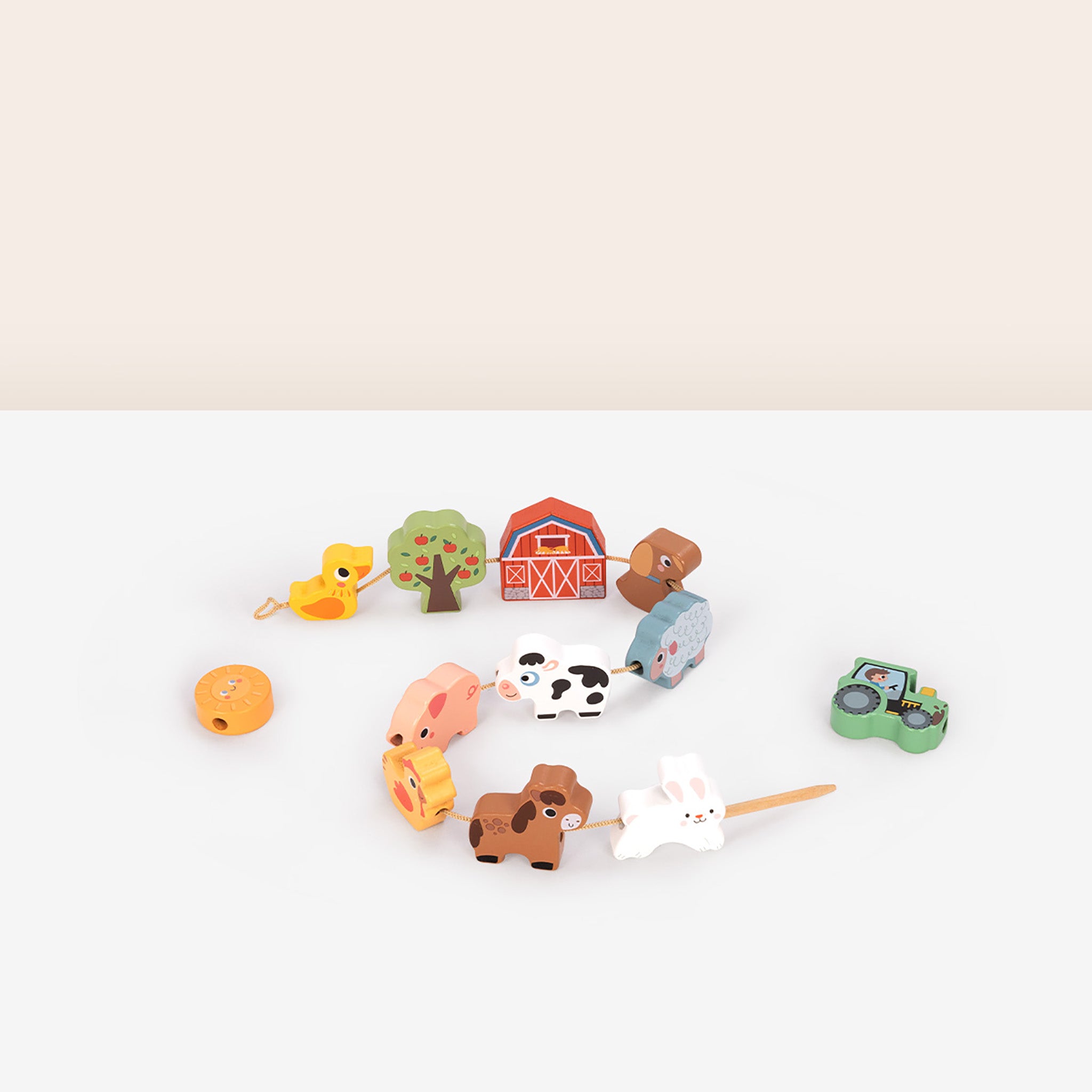 Tooky Toy Lacing Farm