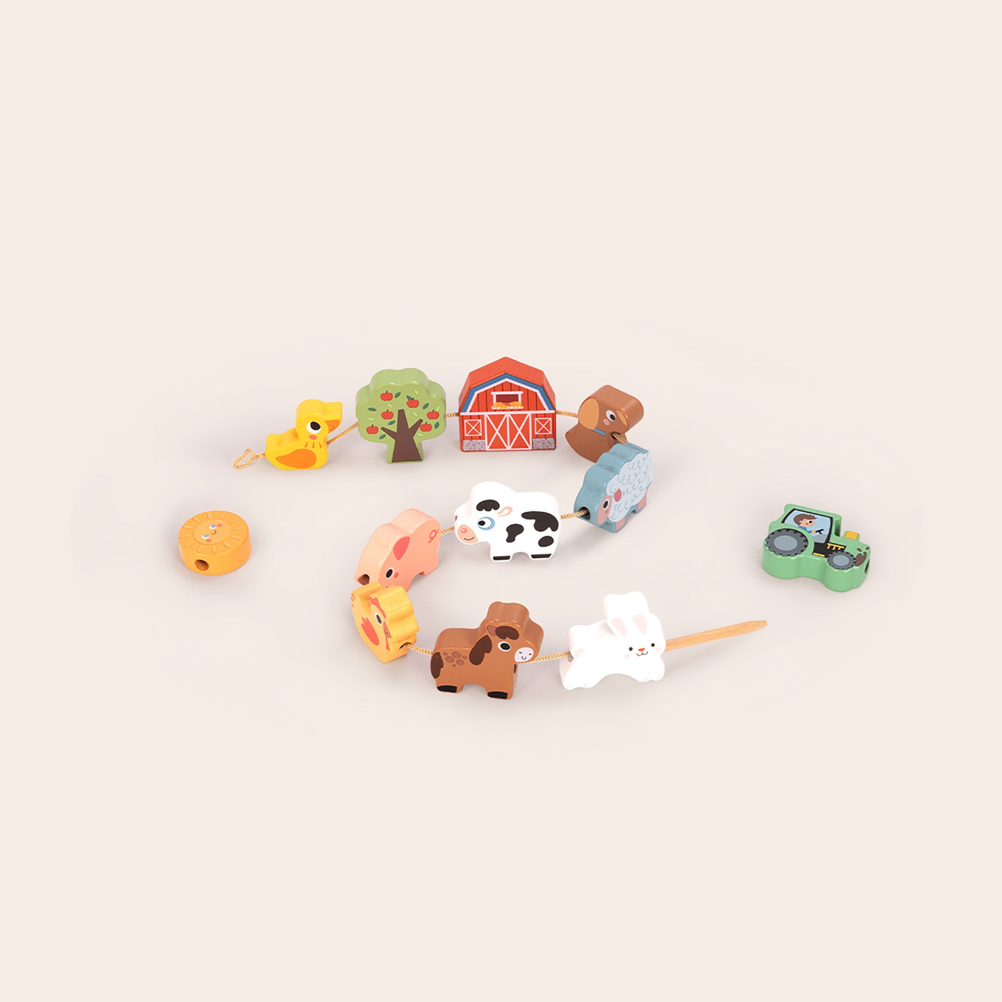 Tooky Toy Lacing Farm