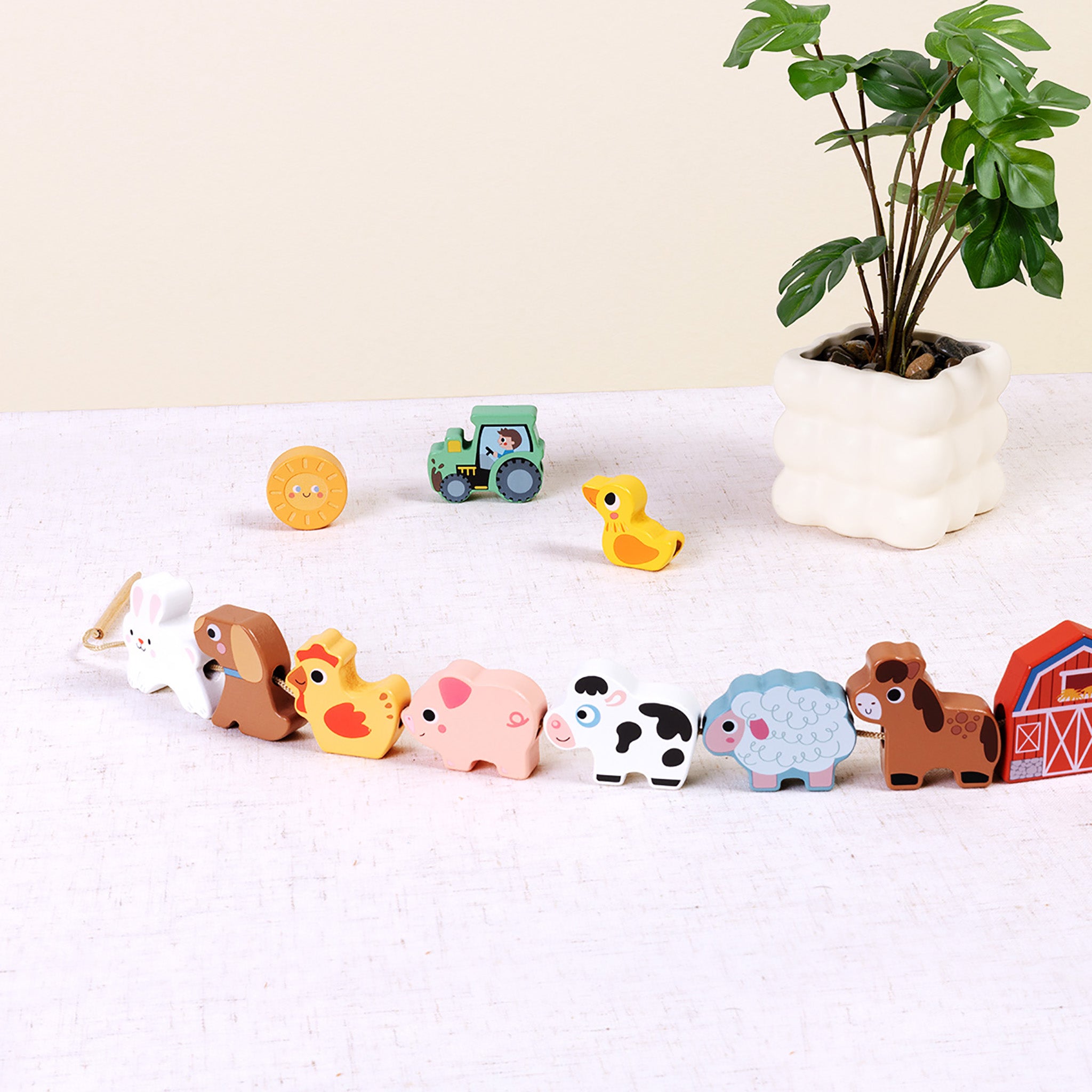Tooky Toy Lacing Farm