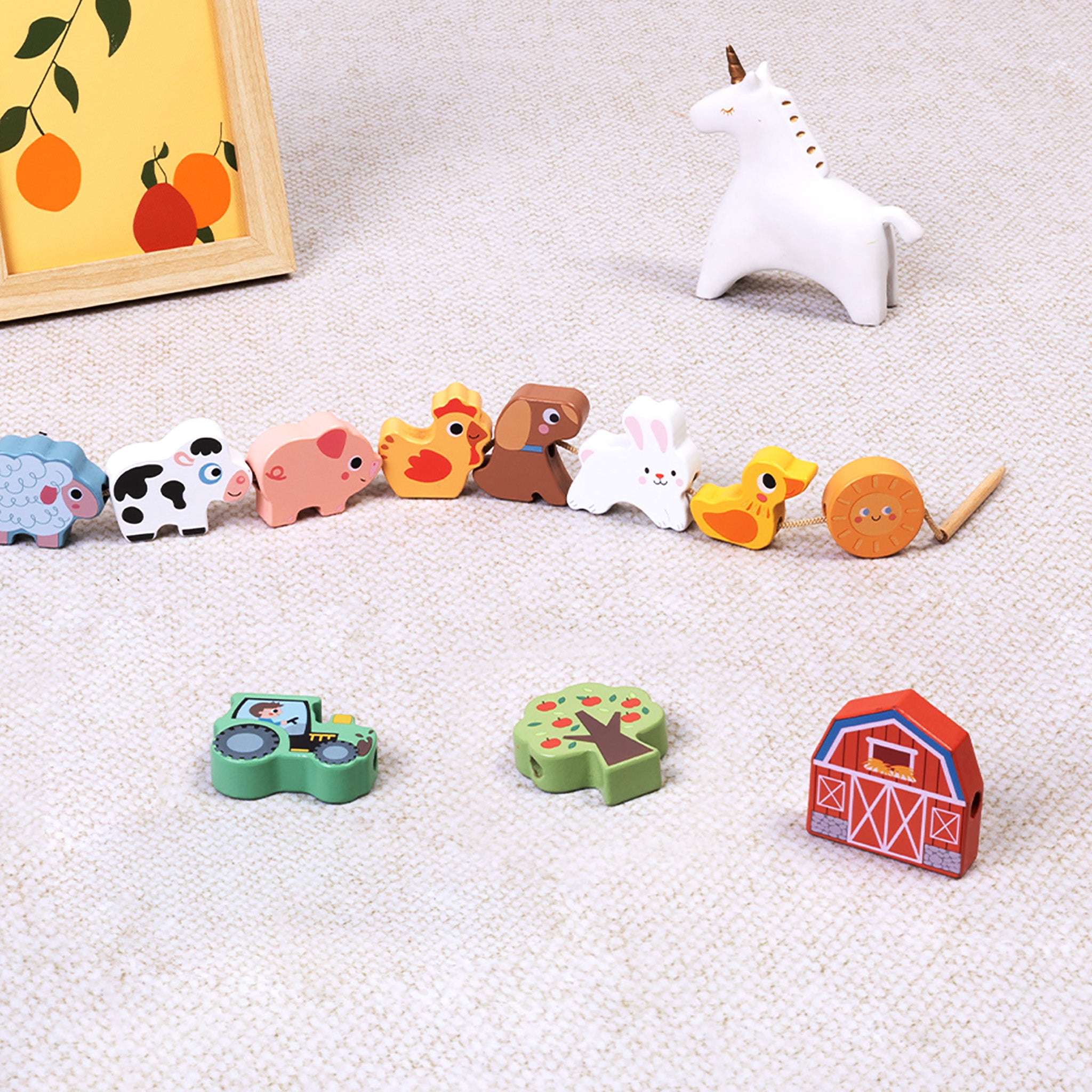 Tooky Toy Lacing Farm