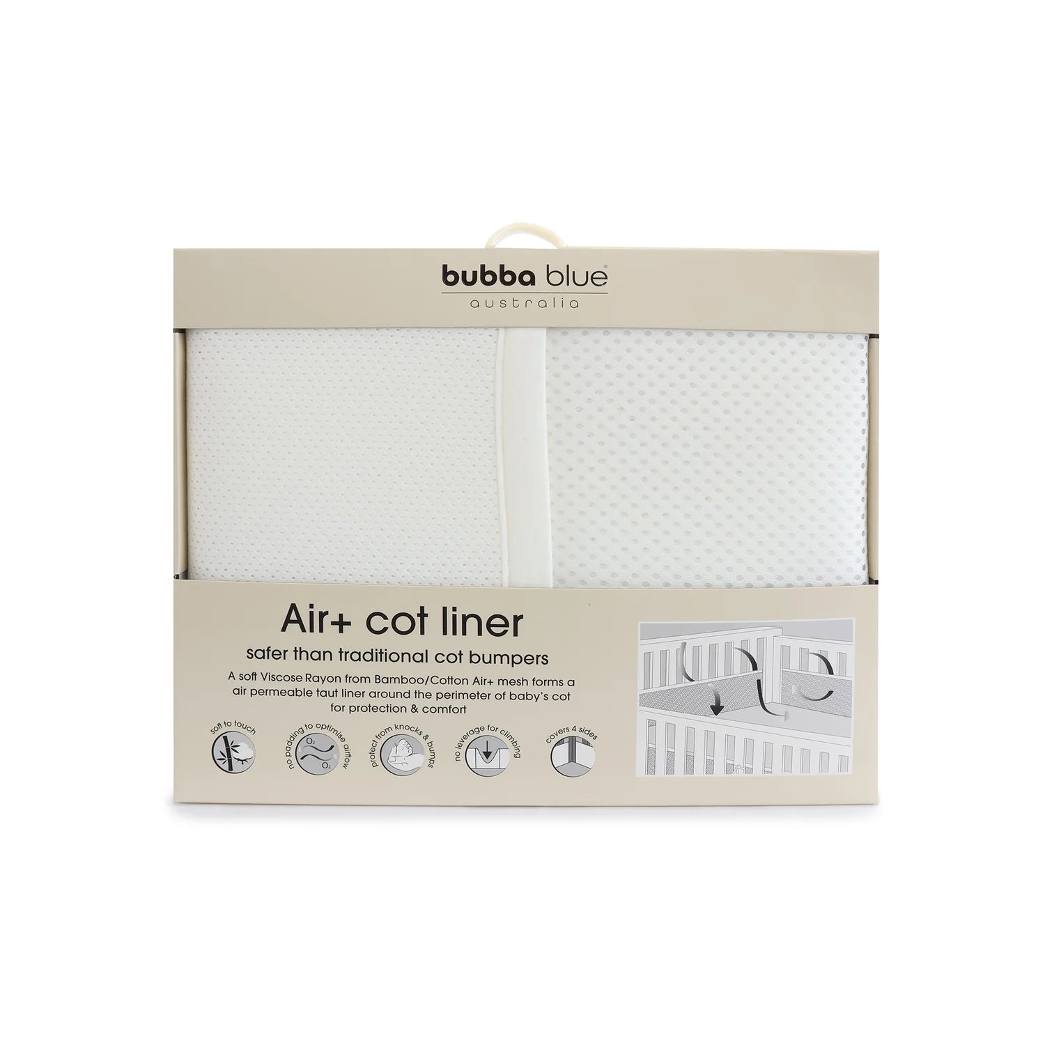 Bubba Blue Air+ Cot Liner