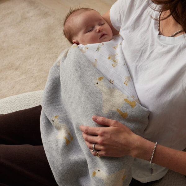 Wiggles Knitted Baby Blanket