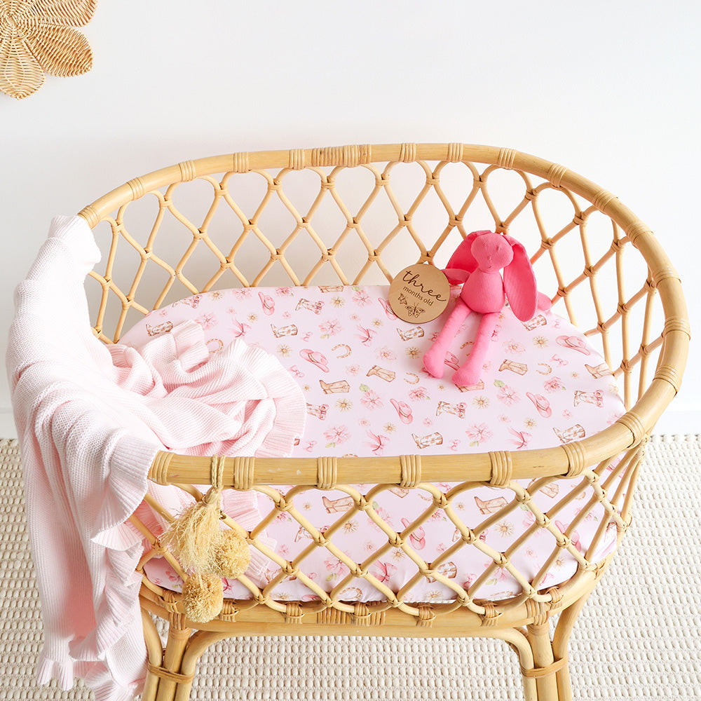 Snuggle Hunny Bassinet Sheet – Boots & Bows