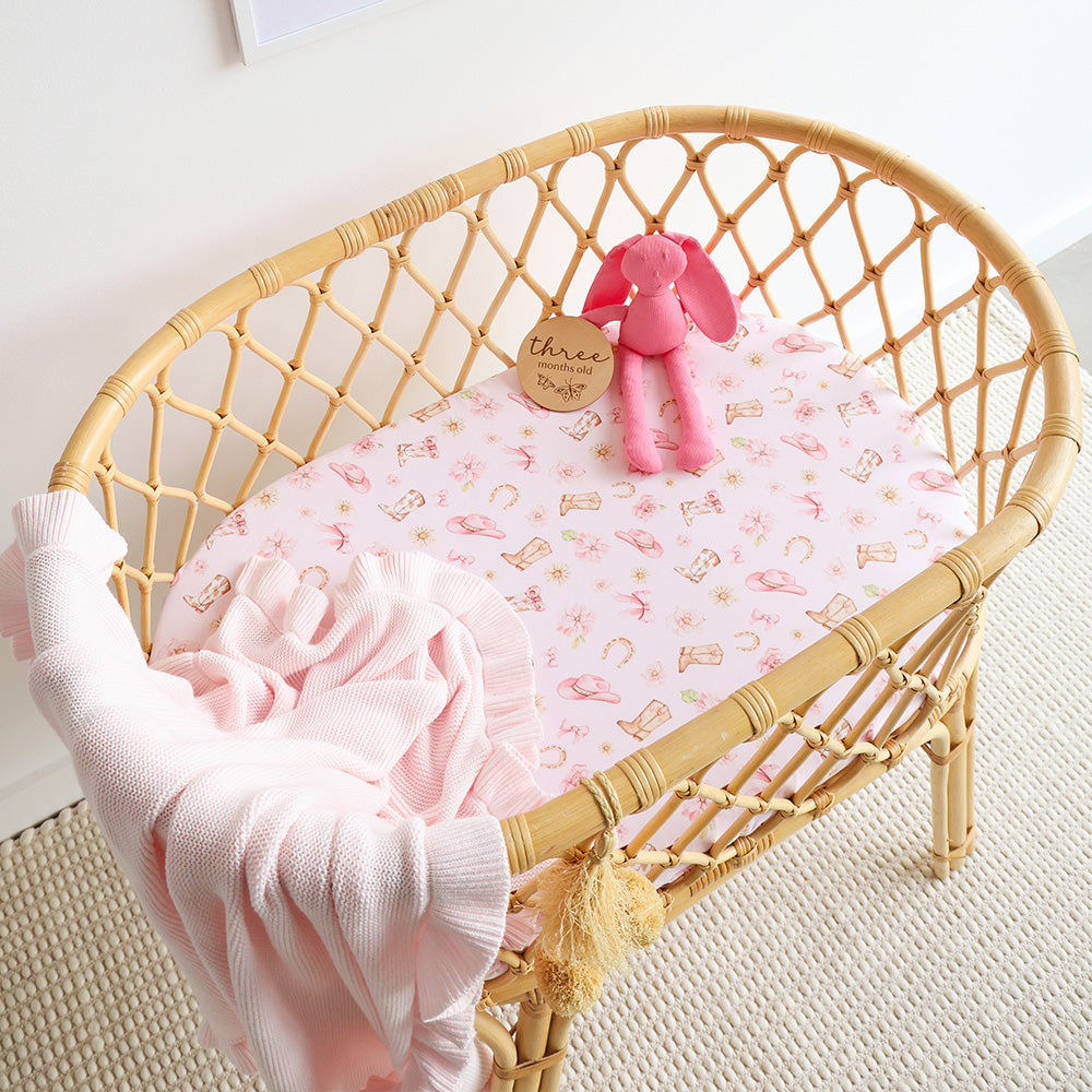 Snuggle Hunny Bassinet Sheet – Boots & Bows
