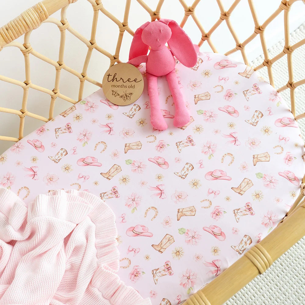 Snuggle Hunny Bassinet Sheet – Boots & Bows