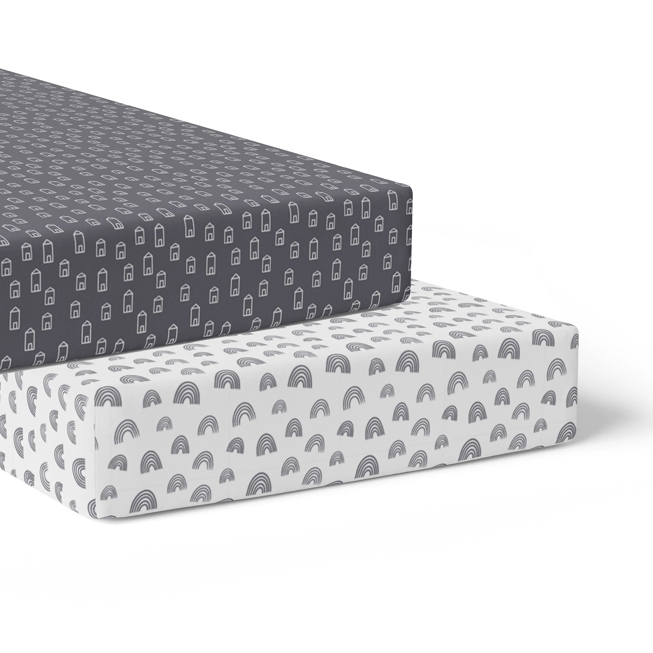 Bubba Blue 2pk Cot Fitted Sheet (Jersey)